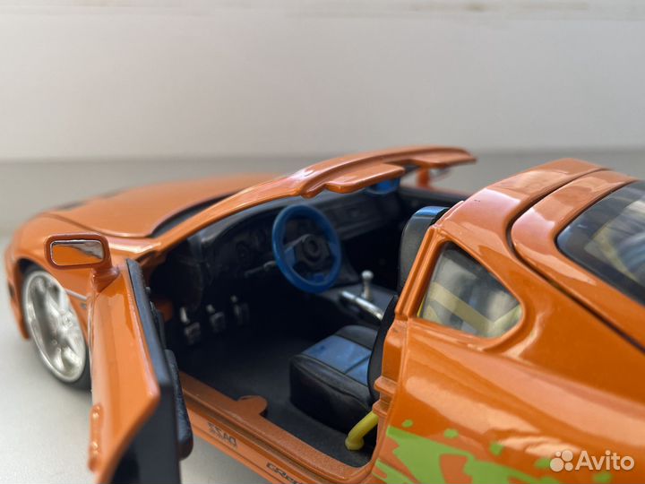 Модель Toyota Supra, jada, 1:24