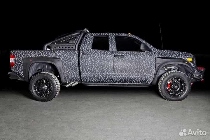 Пороги BMS alfa для Toyota Tundra Double Cab 07-21