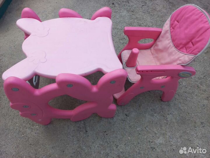 Детский столик и стульчик трансформер