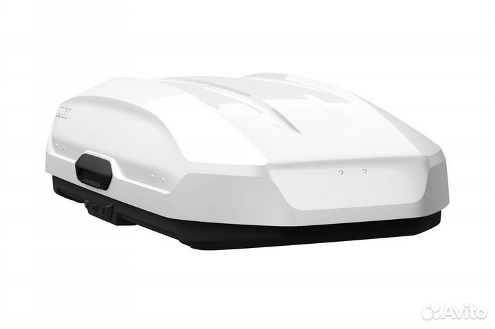 Автобокс LUX 450 л белый глянец