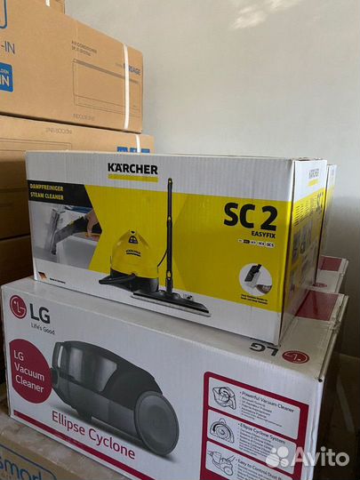 Пароочистители. Моющие пылесосы Karcher новые