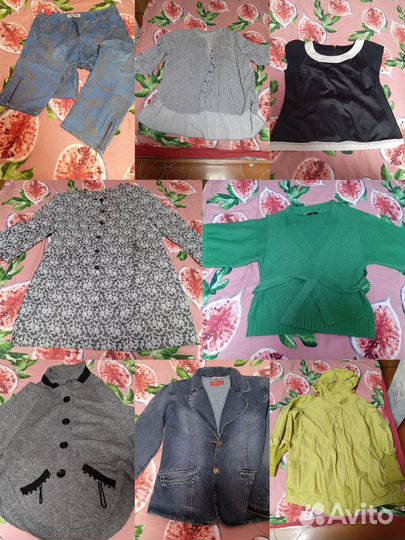 Отдам бесплатно пакет женских вещей размер 52-56
