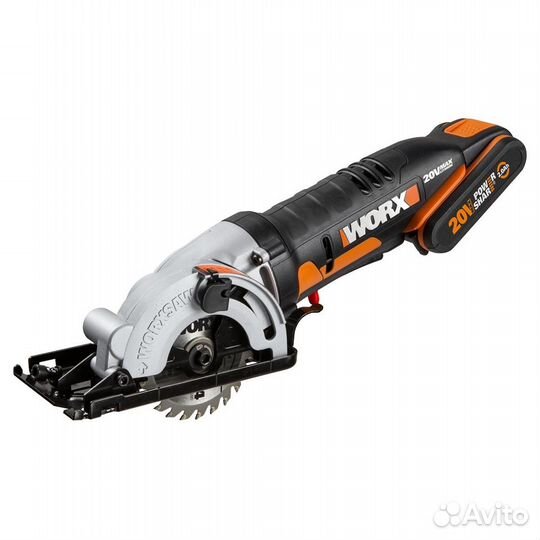 Пила дисковая аккумуляторная worx WX527