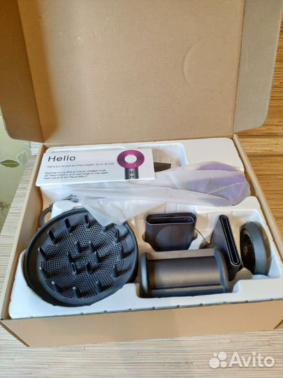 Dyson фен 7 насадок новый