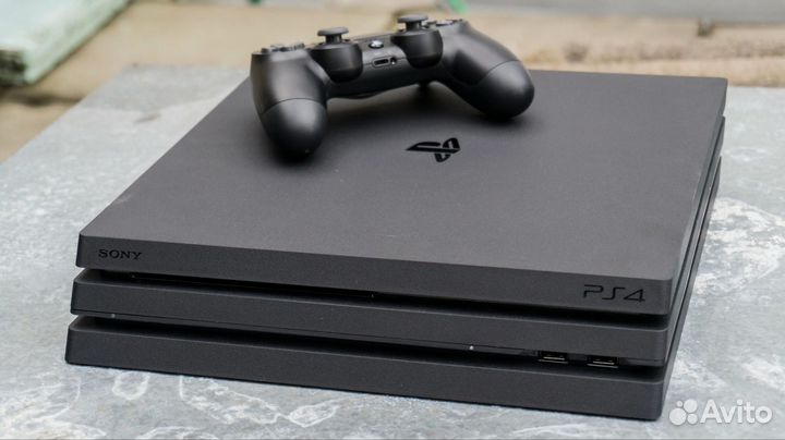 Sony PS4 pro 1tb +55 игр