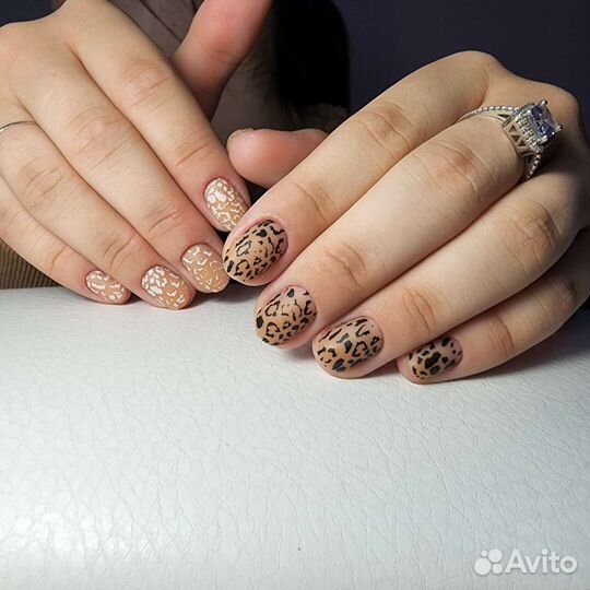 Гель лак, брови, педикюр. Модели