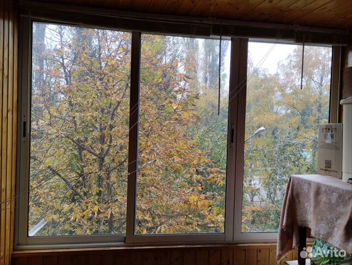 Алюминиевые окна, лоджия