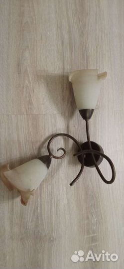 Настенный прикроватный светильник винтажный