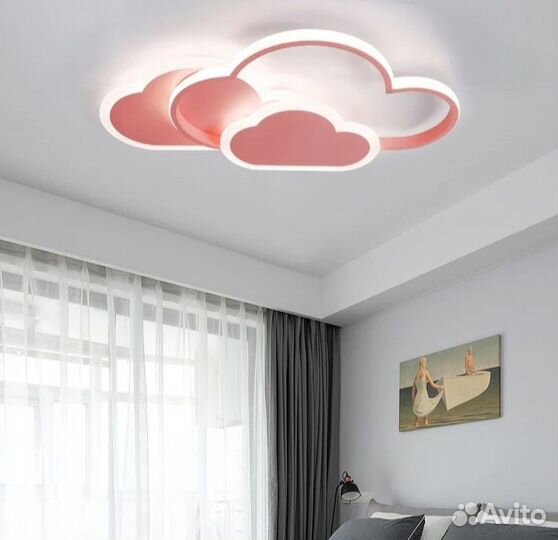 Облачный потолочный светильник новый