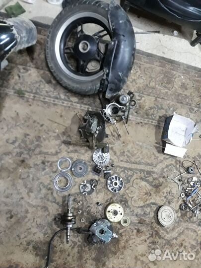 Скутер 50 кубов 2т