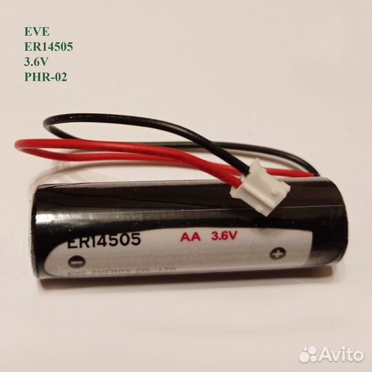 Батарейка EVE ER14505 с проводом, 3.6V, 30шт