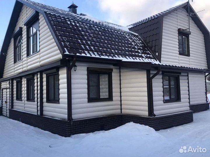 Сайдинг виниловый Аляска-Классик Шэдоу 0,205х3,00м