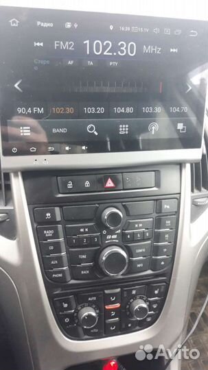 Головное устройство на опель астра j