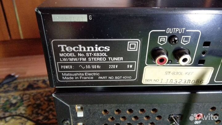 Винтажная аудиотехника Technics