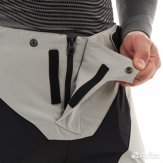 Штаны эндуро короткие dragonfly Freeride Grey-Red