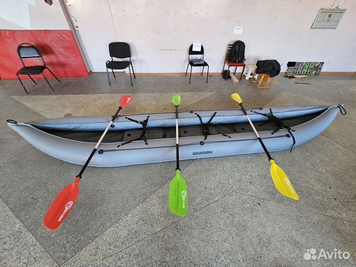 Байдарка Хатанга-3 Lite в комплекте с веслами