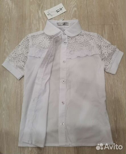 Школьная блуза для девочки новая