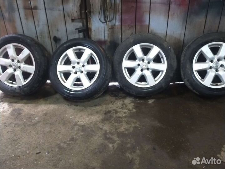 Колеса лето r17