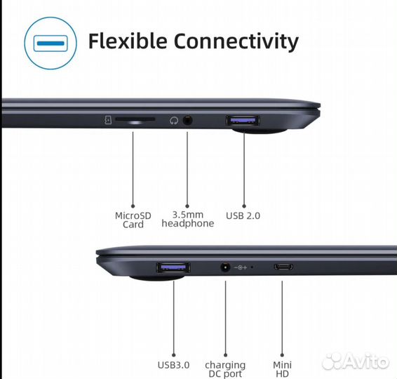 Ноутбук chuwi HeroBook Pro, 14,1, 8/256 гб SSD