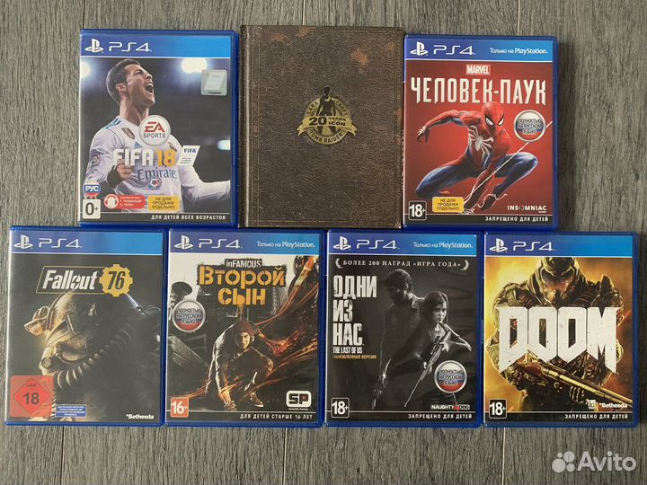 Игры для приставок ps4