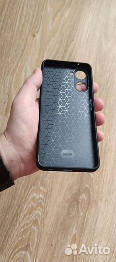 Чехол realme 10 кожа