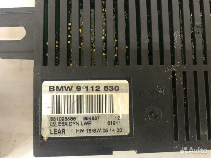 Блок света BMW E60 Блок света LM бмв е60