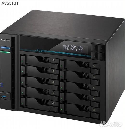 Сетевое хранилище NAS asustor Lockerstor 10 AS6510