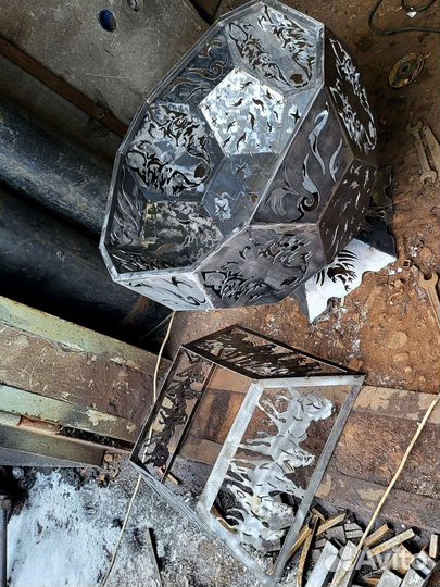 Мангал, костровая чаша, адресная табличка