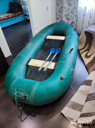 Лодка надувная резиновая бу