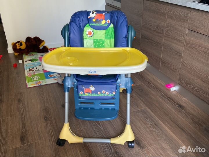 Стульчик для кормления chicco polly