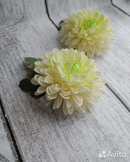 Цветы для волос