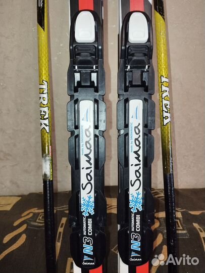 Беговые лыжи с палками