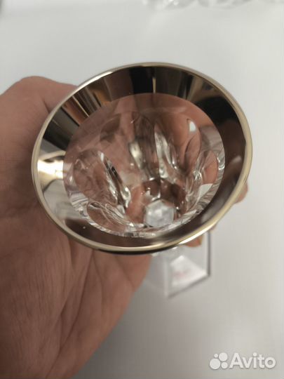 Хрустальные рюмки на ножке.Moser