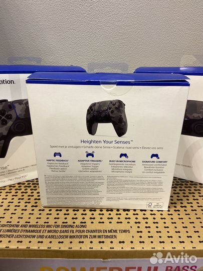 Геймпад ps5 dualsense камуфляж серый camouflage