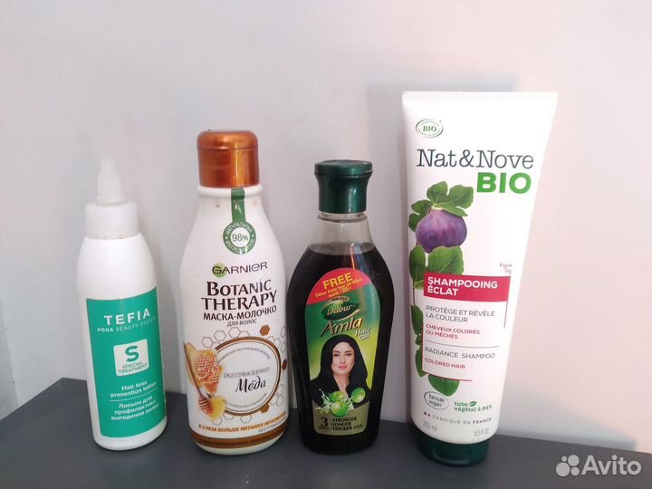 Безсульфатный шампунь масло для волос Амла и др