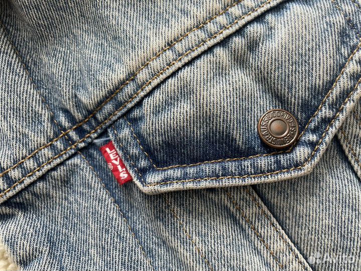 Куртка женская Levi’s sherpa оригинал