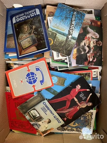 Карманные календарики 1115 шт