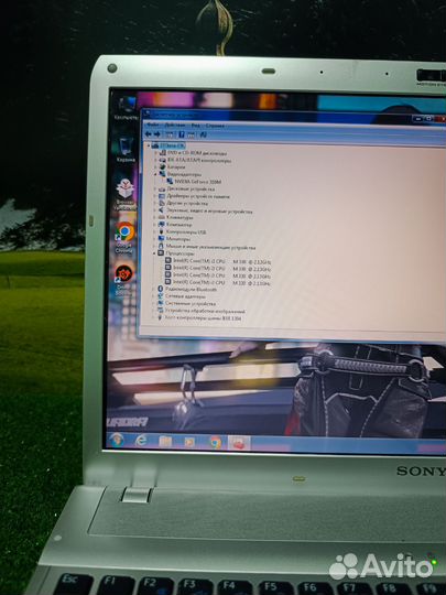 Надежный ноутбук Sony для игр и работы