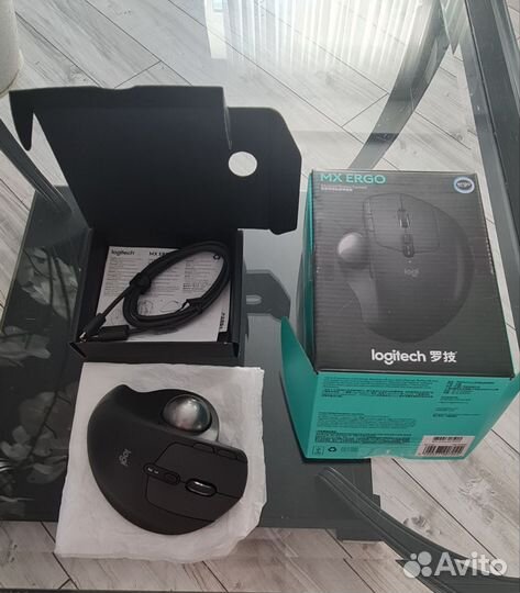 Мышка logitech MX ergo беспроводная