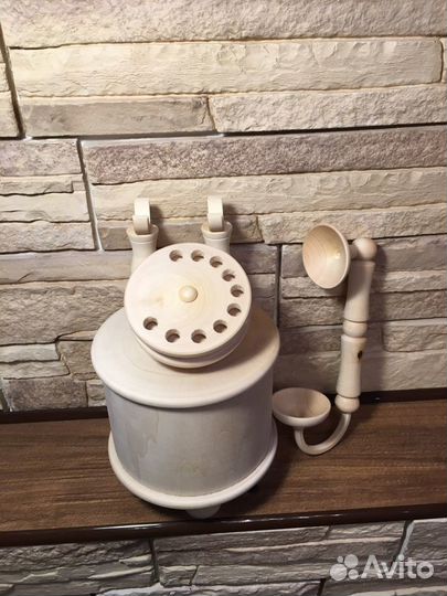 Старинный телефон Шкатулка деревянный