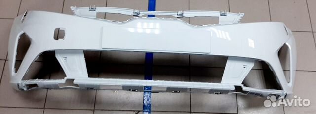 Бампер передний Kia Rio 4 2017-2022 цвет белый PGU