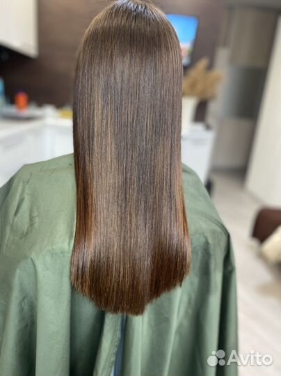 Кератиновое выпрямление /Ботокс / нанопластика