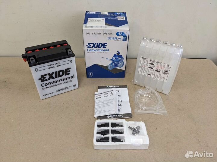 Аккумулятор для мотоцикла Exide EB12AL-A