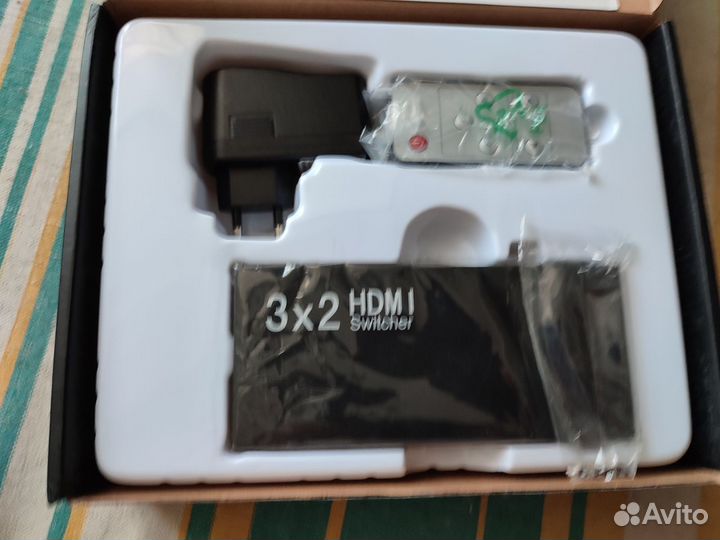 Матричный коммутатор hdmi 3 входа 2 выхода