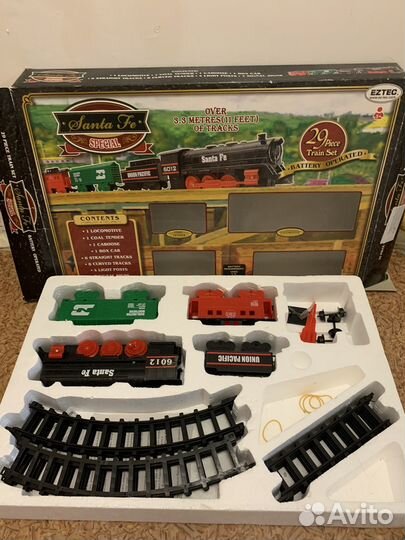 Игрушка жд дорога поезд