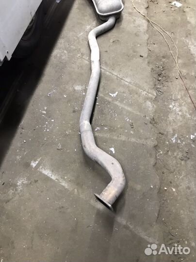 Задняя банка глушителя bmw х3 е83 2.0 дизель