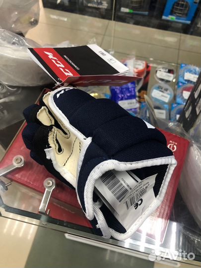 Новые хоккейные краги CCM 4R YTH(детские)