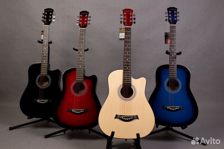 Гитары новые Fante, Elitaro, Kadence, аксессуары