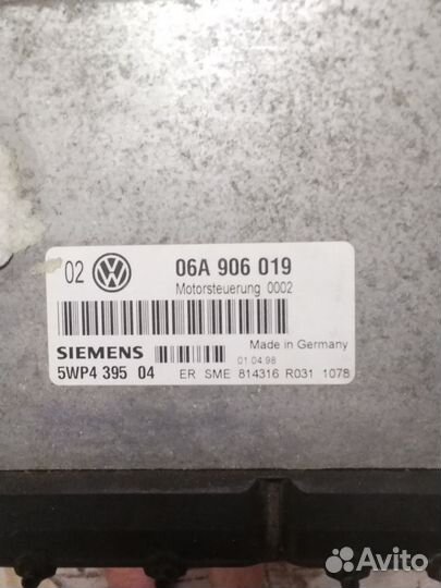 Эбу мозги на golf 4 AKL 1,6