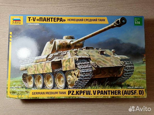 Сборная модель танка